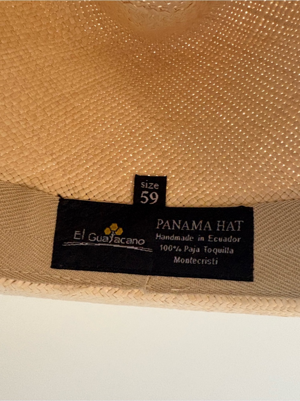 Classic El Guayacano Panama Hat - Picture 6 of 6